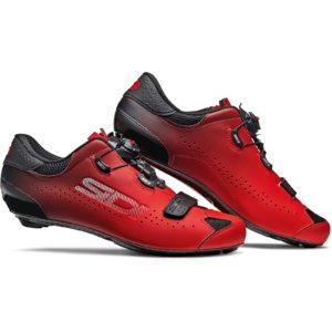 Sidi zapatos de ciclismo sixty carb rojo