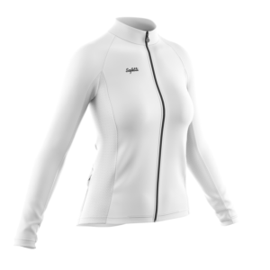 Safetti jersey chiaro manga larga para mujer