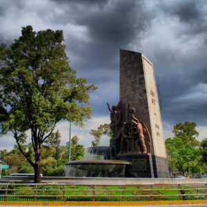 Rodada de la fuente de petróleos a la marquesa