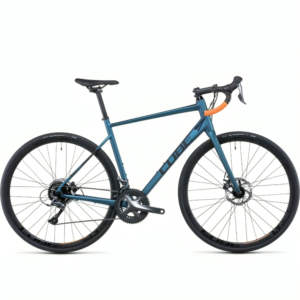 Bicicleta cube attain atlanticblue 'n' orange 2022
