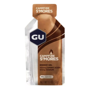 Gu gel campfire s'mores