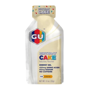 GU GEL BIRTHDAY CAKE