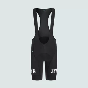SYN TRAINING BIB SHORT BLK MEN